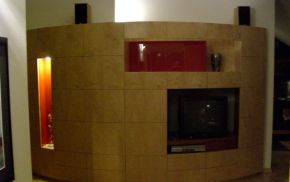 ... und ist zentrales gestaltungselement der Wohnung.